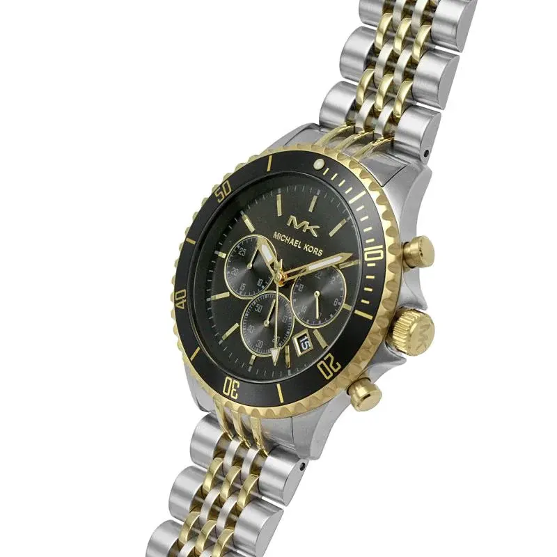 Michael Kors(MK) Bayville Black Dial Men's Watch- MK8872